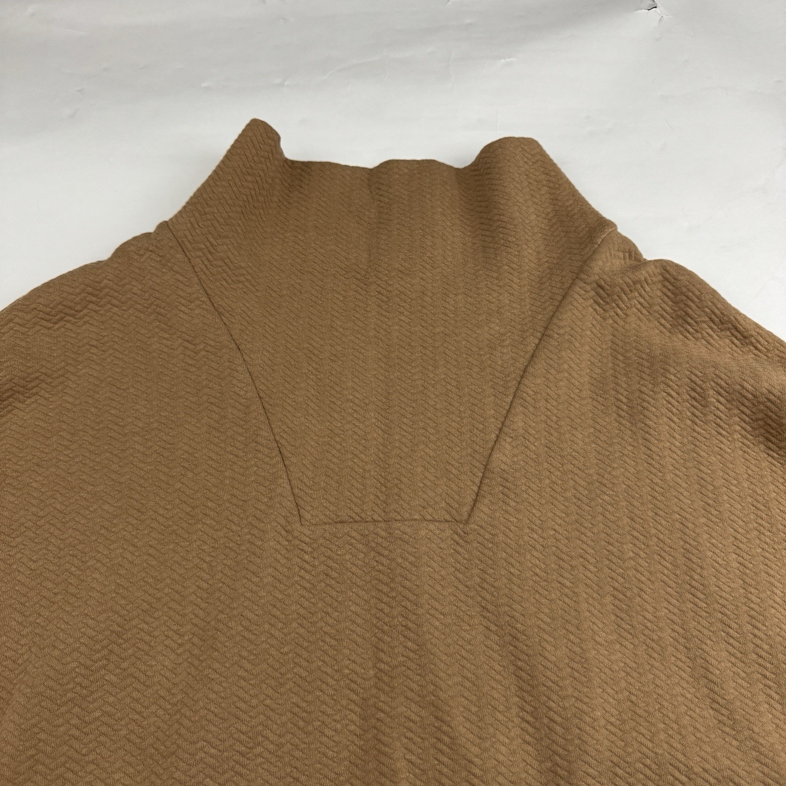 Calia Elevate Herringbone Pattern Funnel Neck Swe… - image 3