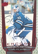 2025-26 Upper Deck Yaroslav Askarov #E-108 Encore Red