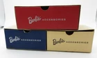 VINTAGE BARBIE CASE ACCESSORY ACCESSORIES DRAWERS BOX BINS BLUE RED WHITE EXC