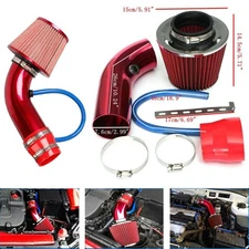 Cold Air Intake Filter Induction Kit Pipe Power Flow Hose System Accessories New