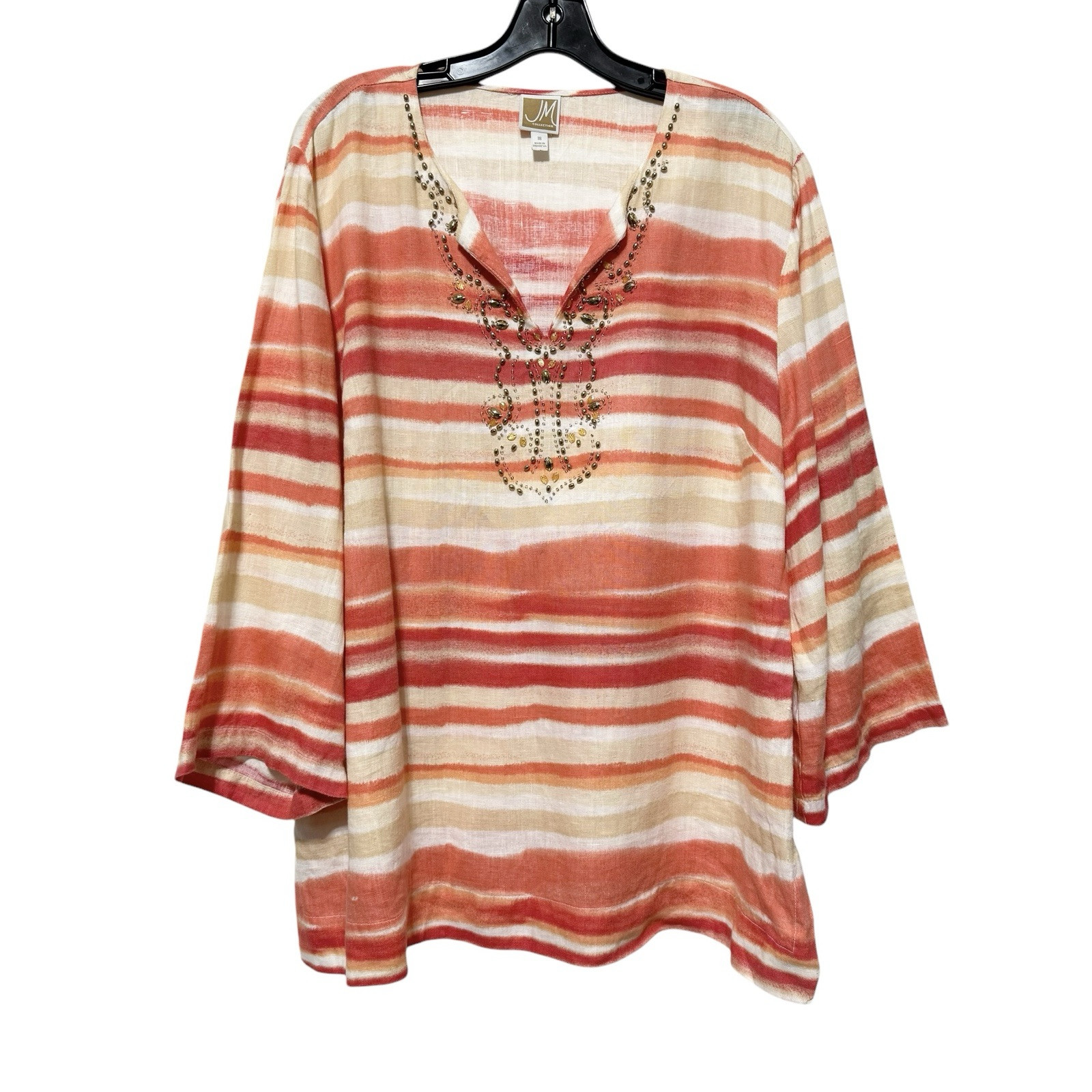 jm collection tunic tops
