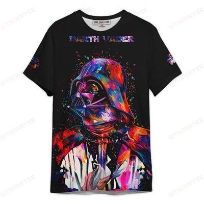 Star Wars Darth Vader Color Gift For Fans Unisex 3D T shirt