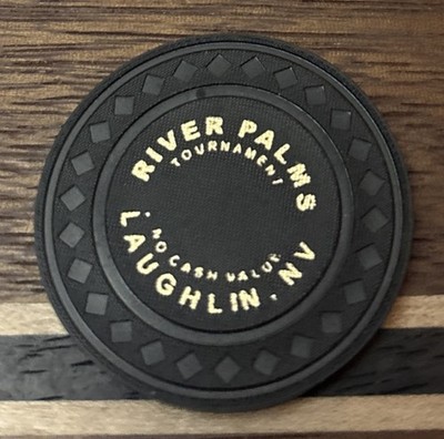 RIVER PALMS CASINO NCV TOURNAMENT casino gaming poker chip - Laughlin, NV