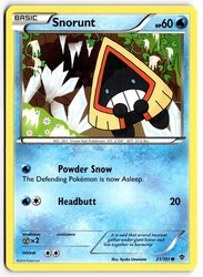 Snorunt 21/101 Plasma Blast Common