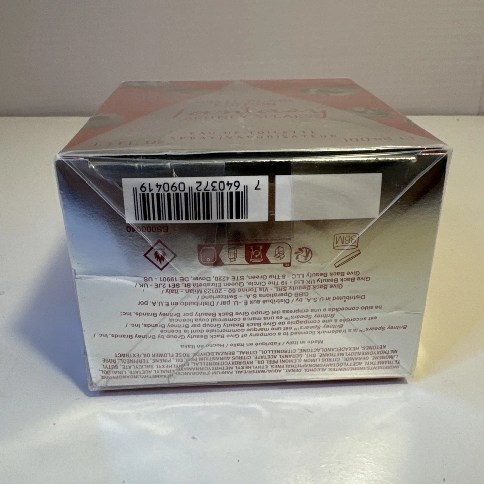 Britney Spears Fantasy Did It Again Edition 3.3 oz / 100 ml BRAND NEW SEALED - Image 3 of 3