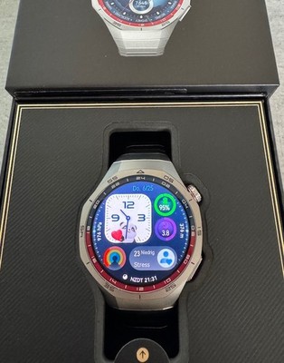 HUAWEI WATCH GT 5 Pro 46 mm,  EKG,  GPS, Bluetooth-Anrufe, (Vili-B29M) Titanium