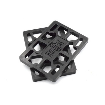 DOGTOWN RISERS 1/4'' Black Riserpads 1/4'' Set (2 Stück) Street Oldschool Cruiser