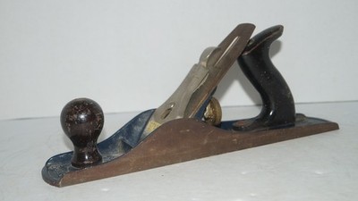 Vintage STANLEY BAILEY No. 5 Wood Plane - Made in USA