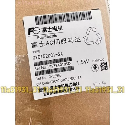 1PC New for Fuji GYC152DC1-SA Servo Motor GYC152DC1SA FREE SHIPPING