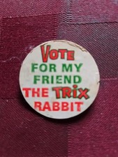 RARE 60S TRIX CEREAL STICKER