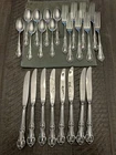 International "JOAN OF ARC" Sterling Silver Flatware .925 - 24 pcs ~ 739 grams