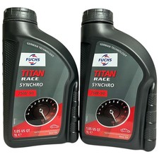 Fuchs TITAN RACE SYNCHRO 75W-90 GL-4 ? Fully Synthetic Manual Gearbox Oil 2 x 1L
