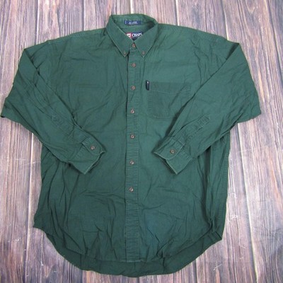 Chaps Ralph Lauren Shirt Mens Extra Large Button Down Pocket Classic