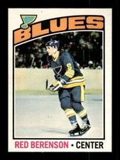 1976-77 O-Pee-Chee #236 Red Berenson NM to NM+ TZ1 BXCP70