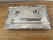 James Dixon & Sons Silver Plate Pen & Inkwell Stand - Desk Stand