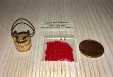 MINIATURE DOLLHOUSE 1:12 SCALE BERRY BUCKET BY SIR THOMAS THUMB - 687