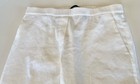 THEORY Trecca Lightweight Linen Blend Pull-On Crop Trouser Pant 6 White $275 — photo 5