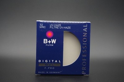 B+W 52mm UV Haze MRC F-Pro (Basic) Filter Brand New Never Used Fast Shipping