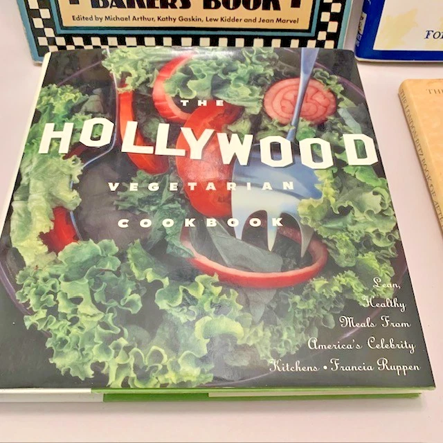 Cookbook VTG Retro Table Decor Actors TV Movie Stars Recipe 80 90's Books lot Foto 3 de 4