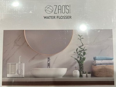 NEW Zao's Selection Water Flosser for Family Use 1000ml 30-130 PSI Teeth Cleaner