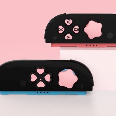 Express Yourself with Cute Silicone Button Cap Set für Nintendo Switch 2