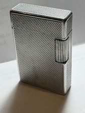 Rare Aluminum S.T.Dupont Petrol Wick Lighter  1942 Working Condition