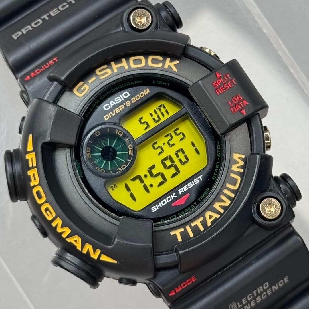 Casio G-shock Dw-8201nt-1jr 7th Frogman 200m Diving Master of G