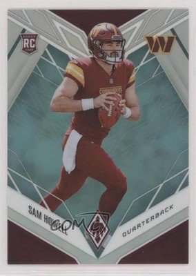 2022 Panini Phoenix Rookies Teal 93/150 Sam Howell #105 Rookie RC 0us4