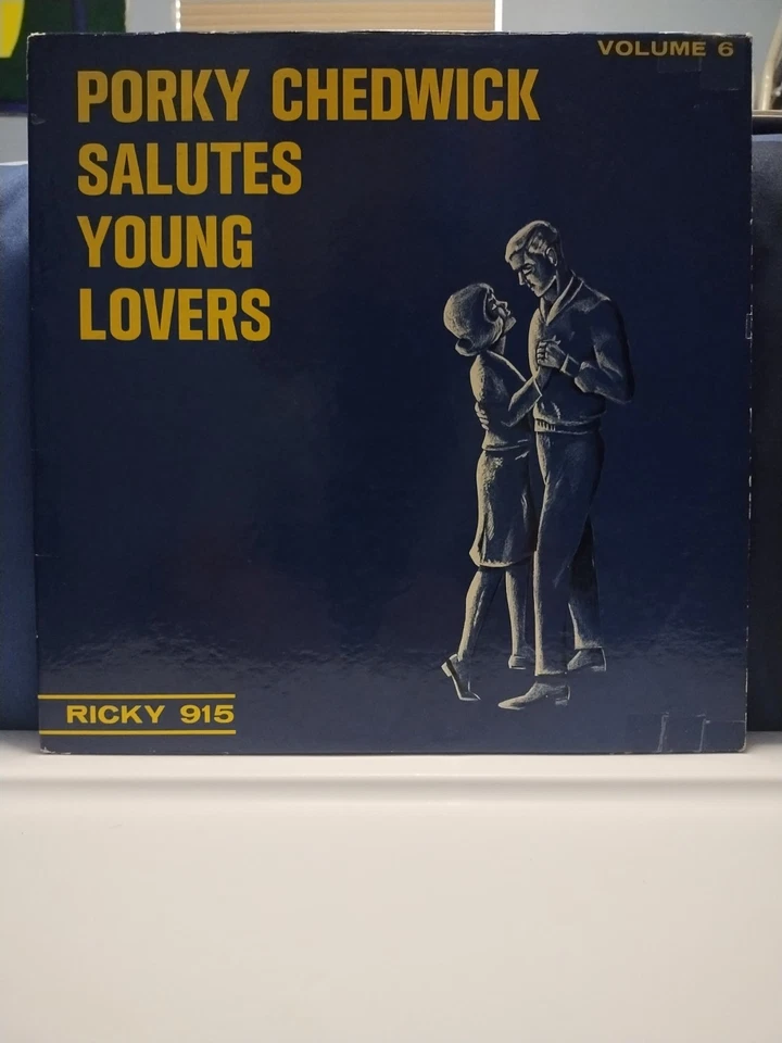 PORKY CHEDWICK Salutes Young Lovers DOO WOP LP The Atlantics G-CLEFS Capris HEAR Foto 2 de 4