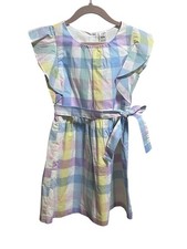 Carter's Spring Plaid Dress, size 6/6x youth