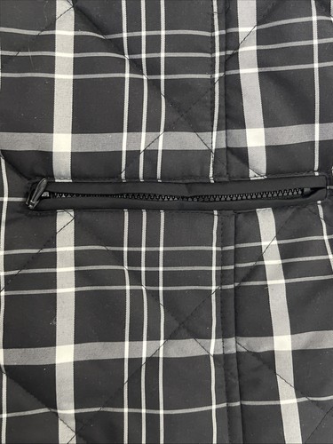 Jones New York Sport Steppweste Gr. XL schwarz/weiß kariert - Bild 6 von 10