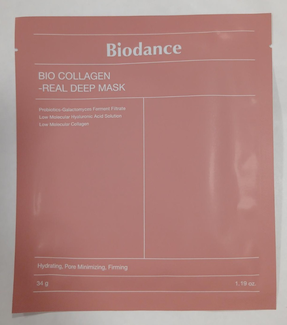 Biodance Bio Collagen-real Deep Mask Pack of 4 NEW/No box