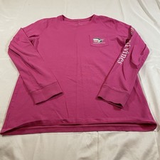 Vineyard Vines Long Sleeve Shirt Girls Size Large W-534