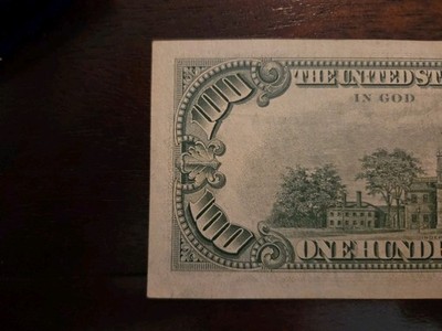 $100 Bill Old Small Face Series 1974 FRB San Francisco, CA