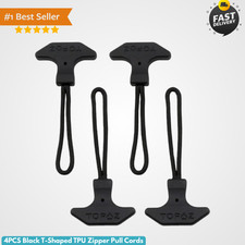 T-Shaped Zipper Pulle Durable TPU Zipper Pull Cord Suitable for Backpac
