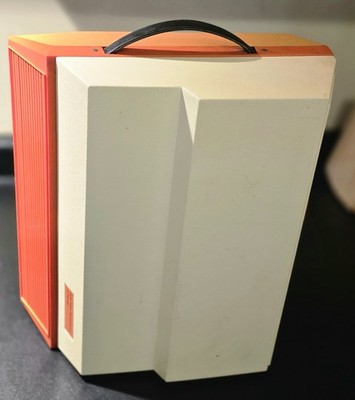 RARE Penncrest Solid State Model #4401 JCP Record Transistor Stereophonic ORANGE
