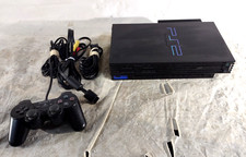 Sony PlayStation 2 Console - Black SCPH-30001 - TESTED
