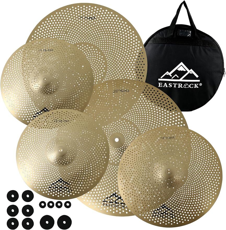 Cymbal Set Low Volume Cymbal Pack Cymbal Set With Cymbal Bag Cymbal Felts eBay