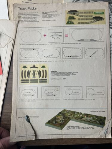 Modelleisenbahn Gleispläne Modelle Prospekte Konvolut diverse Prospekte siehe Bilder - Bild 9 von 13