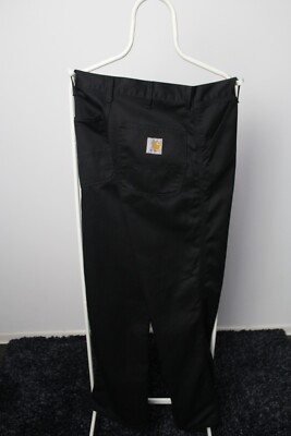Carhartt men's black simple pants 32X34 | eBay