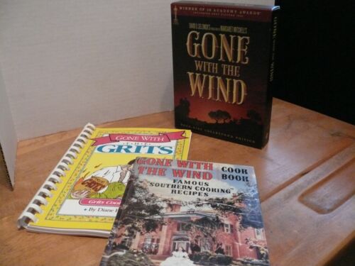 Lo que el viento se llevó--Dos libros de cocina y la edición de coleccionista en DVD--Usado - Imagen 1 de 24