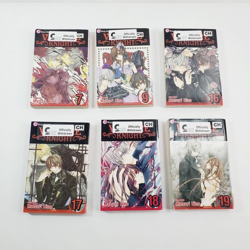 Vampire Knight Manga by Matsuri Hino Book Lot of 6 English Anime - Picture 2 of 9