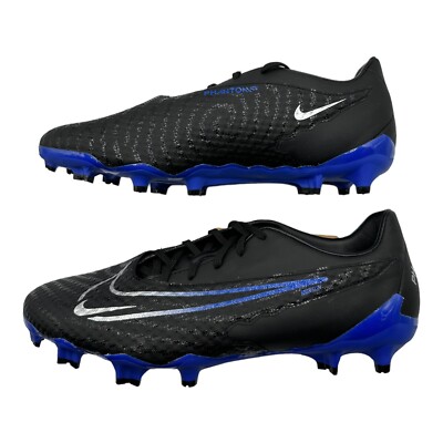 Nike Phantom GX Club FG/MG Soccer Cleats Black Royal DD9473 Nike Phantom GX Club FG/MG Soccer Cleats Black Royal DD9473