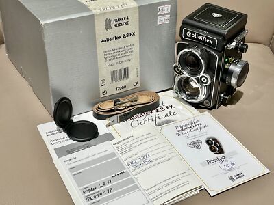 Rolleiflex 2.8FX TLR 6x6 Medium Format Camera Prototype Lizard