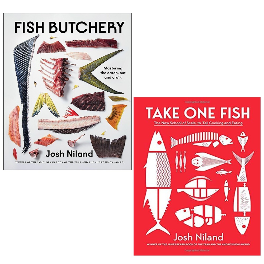 Josh Niland Collection 2 Books Set Fish Butchery, Take One Fish Hardcover NEW
