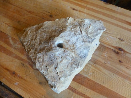 Quellstein Brunnenstein mit Loch für Quellsteinbrunnen Naturstein Nr. 96 Unikat - Bild 12 von 12