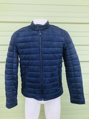 zara faux suede puffer jacket