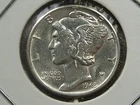 BU 1943-D Silver Mercury Dime.  #63