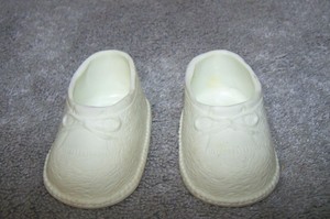 white vinyl shoes