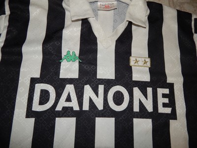 Maillot Vintage Kappa Juventus #10 Années 90 - Taille L, Danone - Occasion